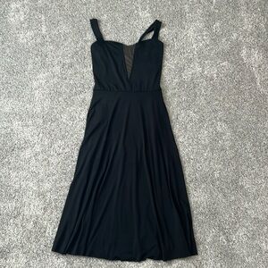 Weissman black lyrical dress size AS in preowned condition